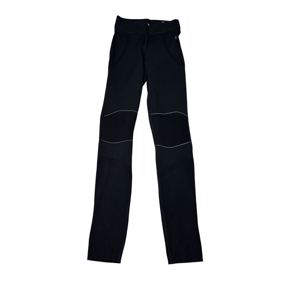 Smartwool Womens Intraknit Thermal Max Merino Base Layer Bottoms Black S W24 L30